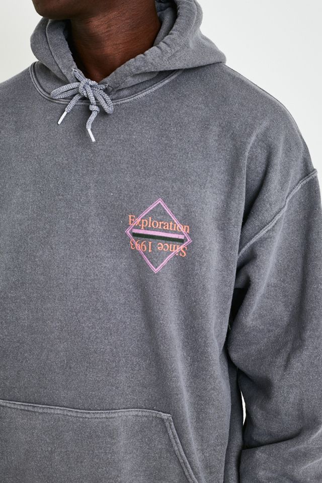 UO - Sweat à capuche Exploration gris #3