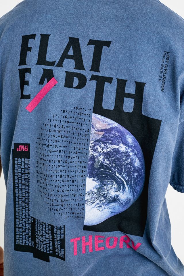 Urban Outfitters – T-Shirt „Planet Earth​​​​​​​“ in Blau #2