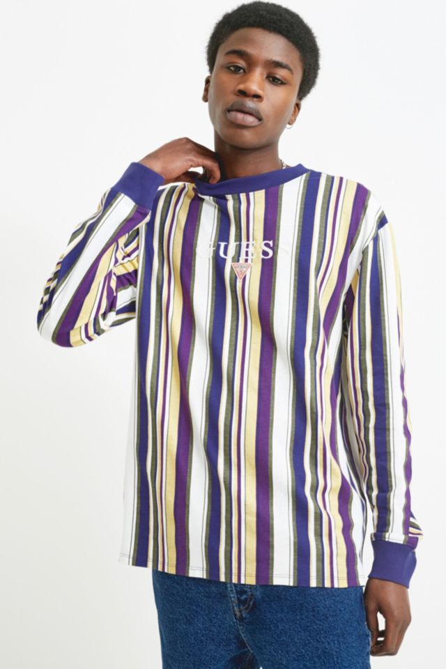 Guess originals ashton 2024 striped crew tee