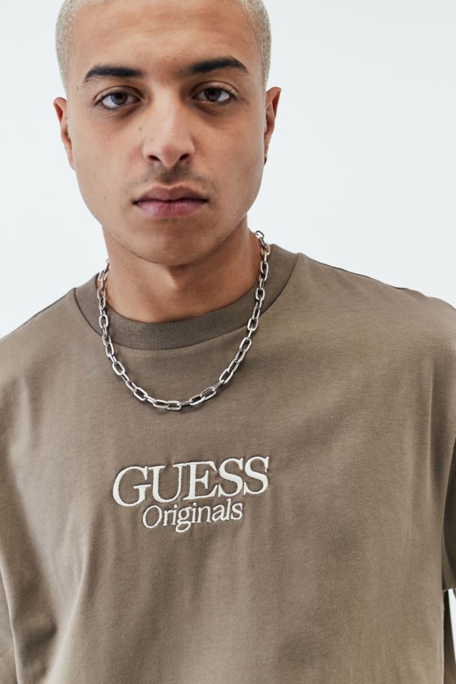 GUESS Originals UO Exclusive Chocolate T Shirt Urban Outfitters UK