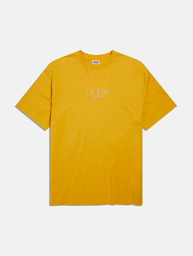 GUESS UO Esclusiva T-Shirt Con Logo Giallo #4