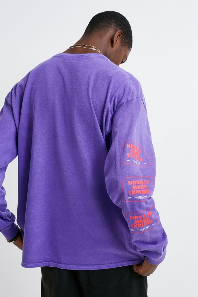 UO - T-shirt Nova à manches longues violet #1
