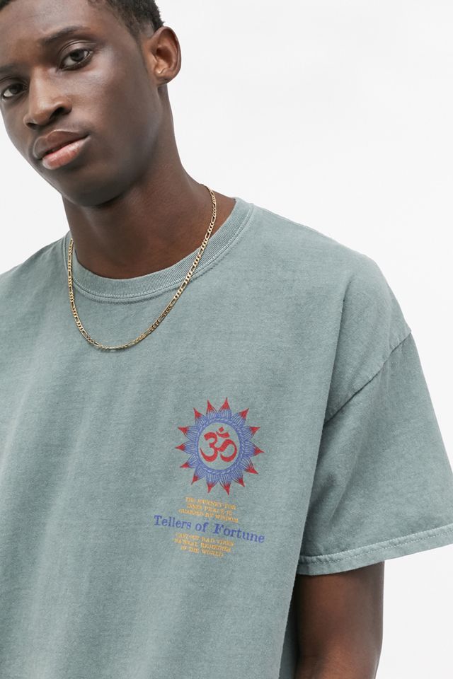 UO - T-shirt vert Fortune #3