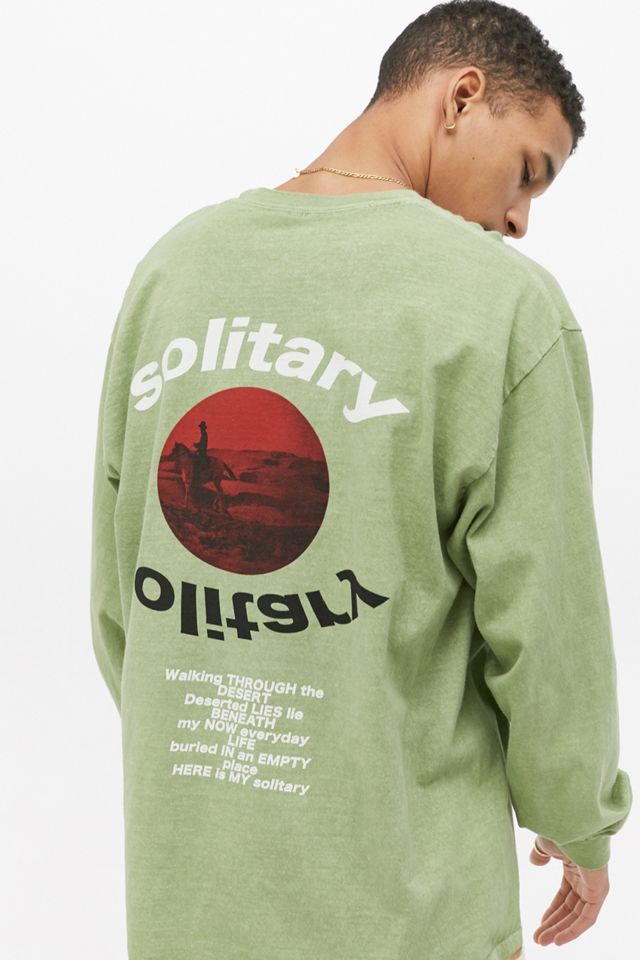 UO - T-shirt Solitaire à manches longues vert #1