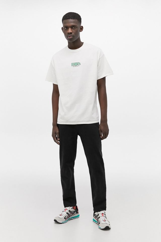 UO - T-shirt motif coucher de soleil blanc #2