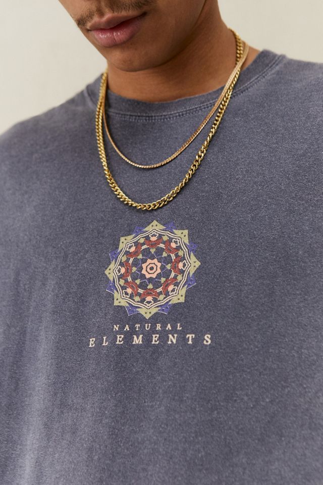 UO Blue Geometric T-Shirt  #2
