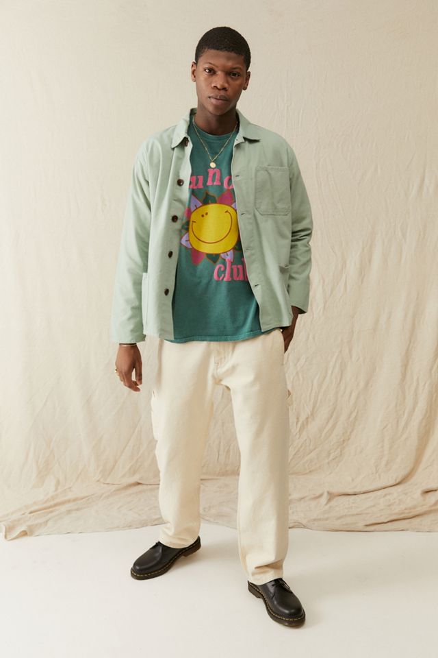 UO Green Sunday Club Long Sleeve T-Shirt #1
