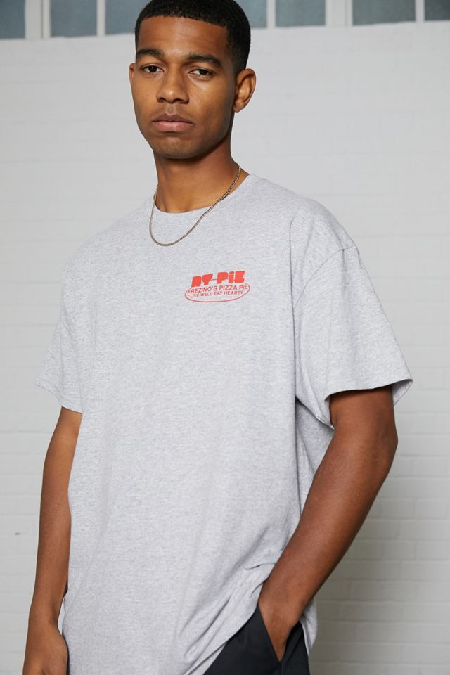 UO Grey Marl Pizza Slice T-Shirt #1