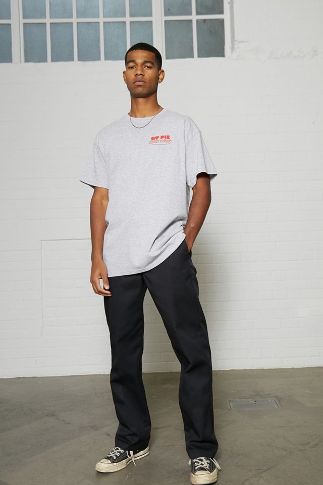 UO Grey Marl Pizza Slice T-Shirt #2