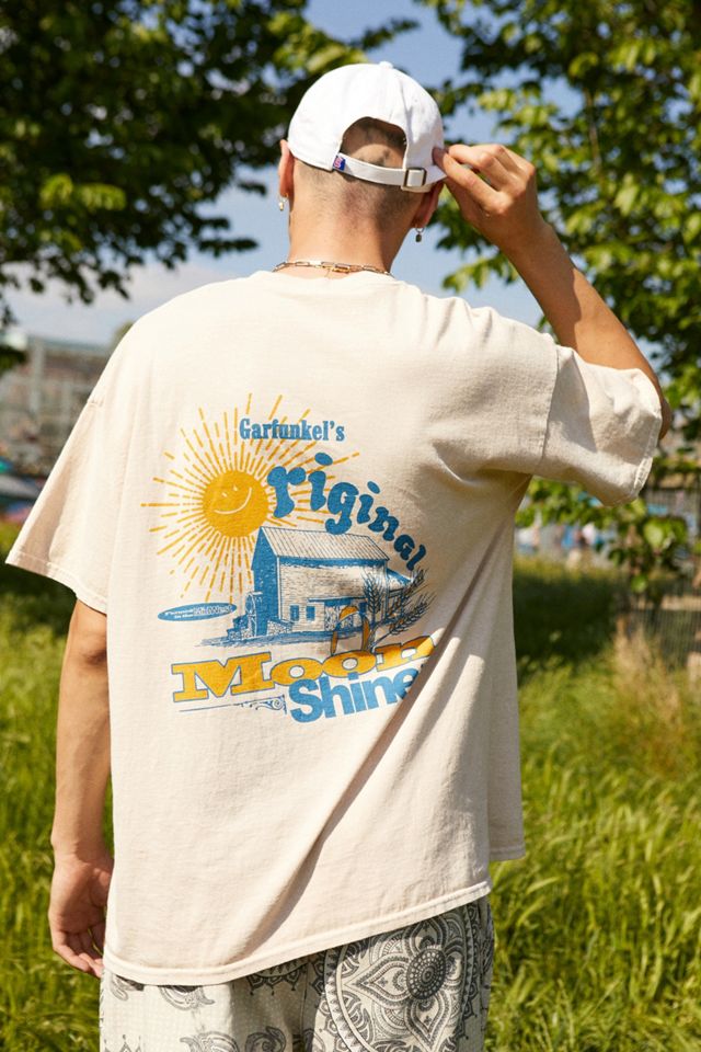 ★Urbandtype.★ Sun Out Lettering T-Shirt Cream UBEUTS007CR MUSINSA | URBANDTYPE Sun Out Lettering T-Shirt_Black