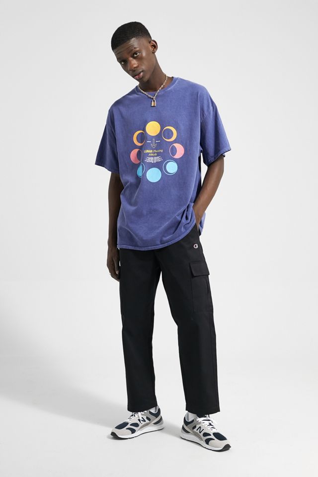 UO - T-shirt bleu Lunar #1