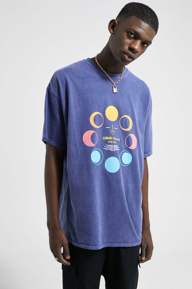 UO - T-shirt bleu Lunar #2