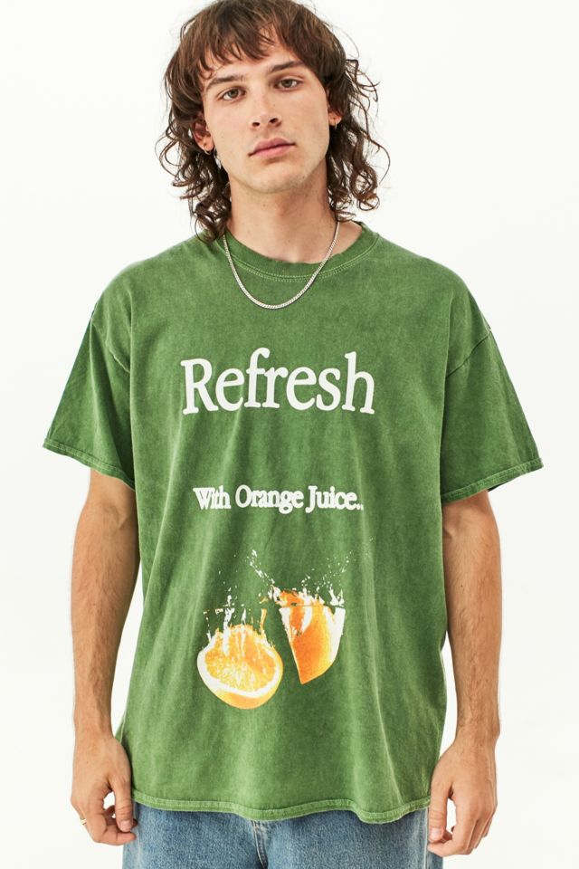 Orange juice t clearance shirt