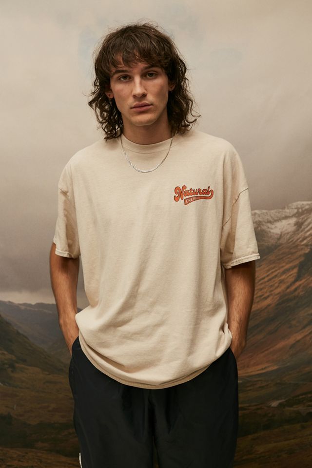 UO – T-Shirt „Make Something“ in Ecru #1