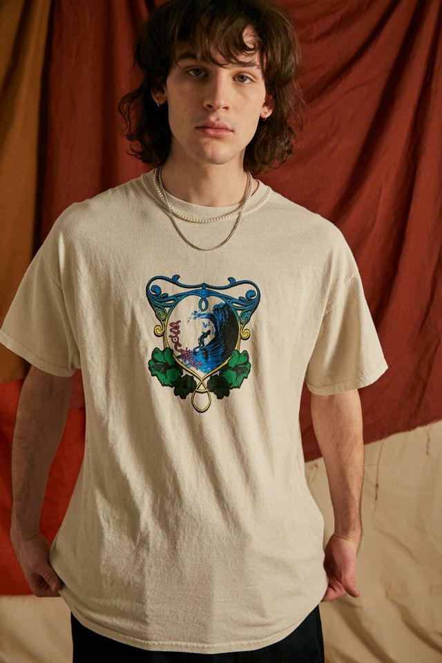 UO Ecru Wipeout T-Shirt
