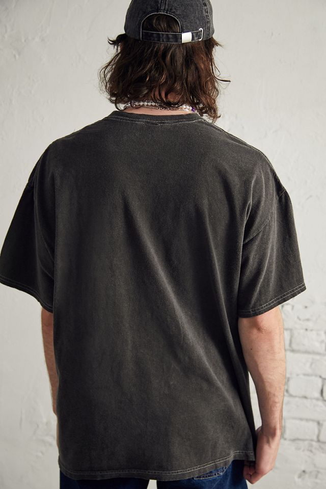 T-shirt Freedom noir délavé UO #1