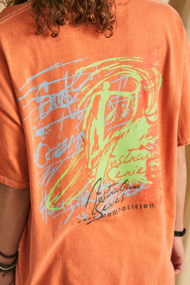 UO Orange Surf T-Shirt  #1