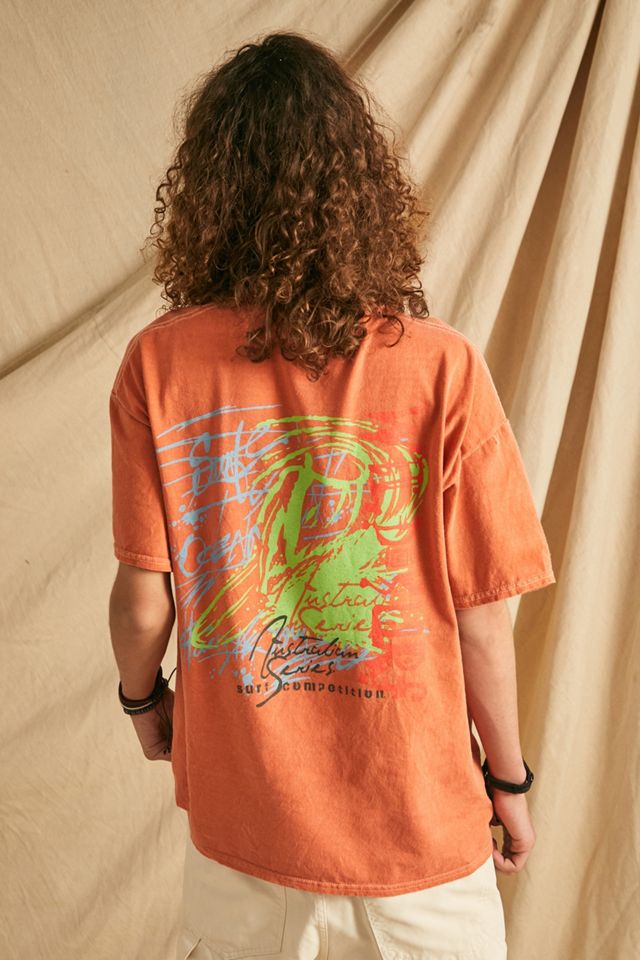 UO Orange Surf T-Shirt  #3