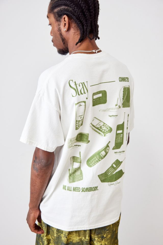 UO Stay Connected T-Shirt | Urban Outfitters UK
