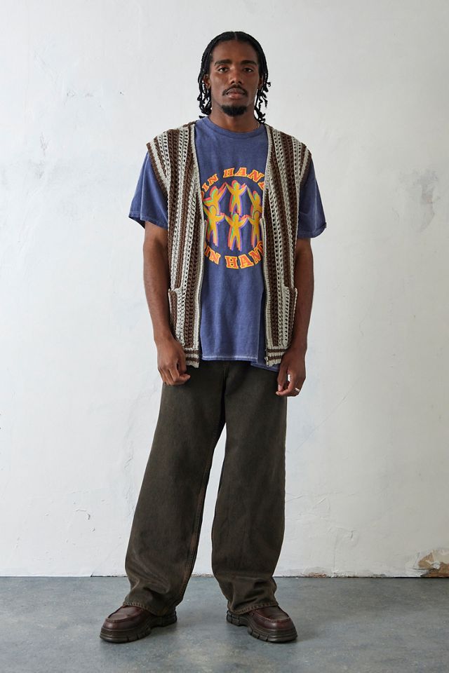 UO Navy Join Hands T-Shirt  #1