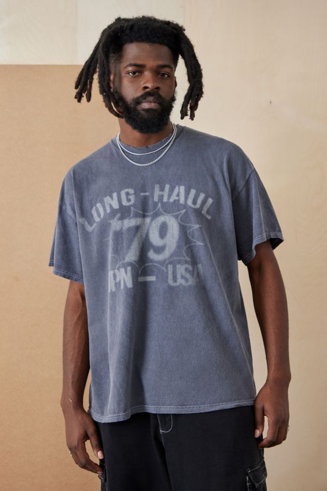 UO Navy Long Haul T-Shirt