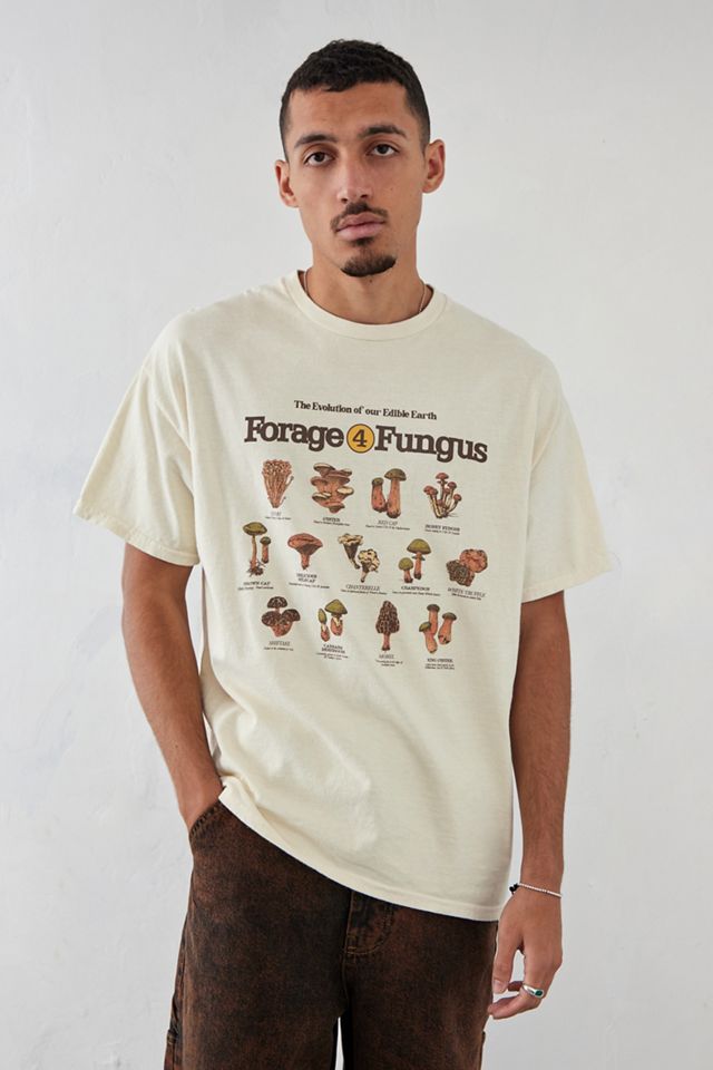 UO Ecru Forage For Fungus T-Shirt  #1