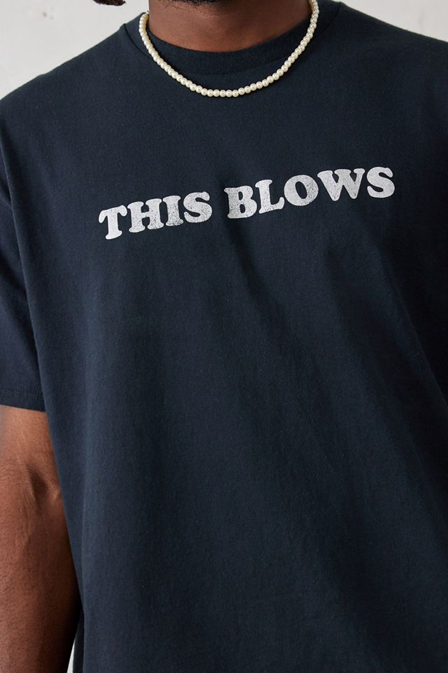 UO Black This Blows Short Sleeve T-Shirt #1