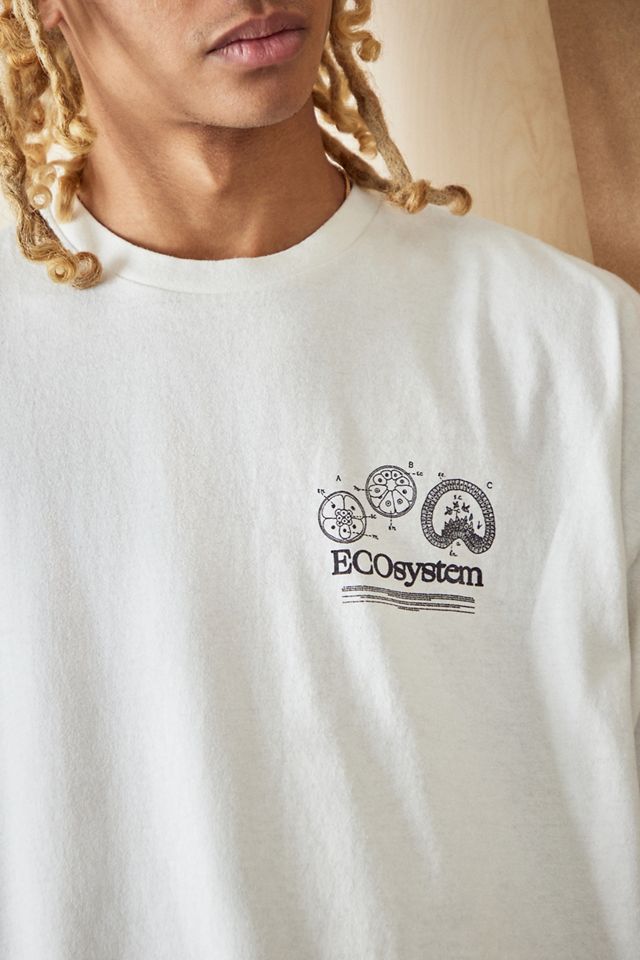 UO - T-shirt « Space + Time » blanc #1