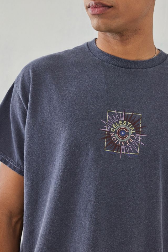 UO Gewaschenes Blaues Himmlisches T-Shirt #3