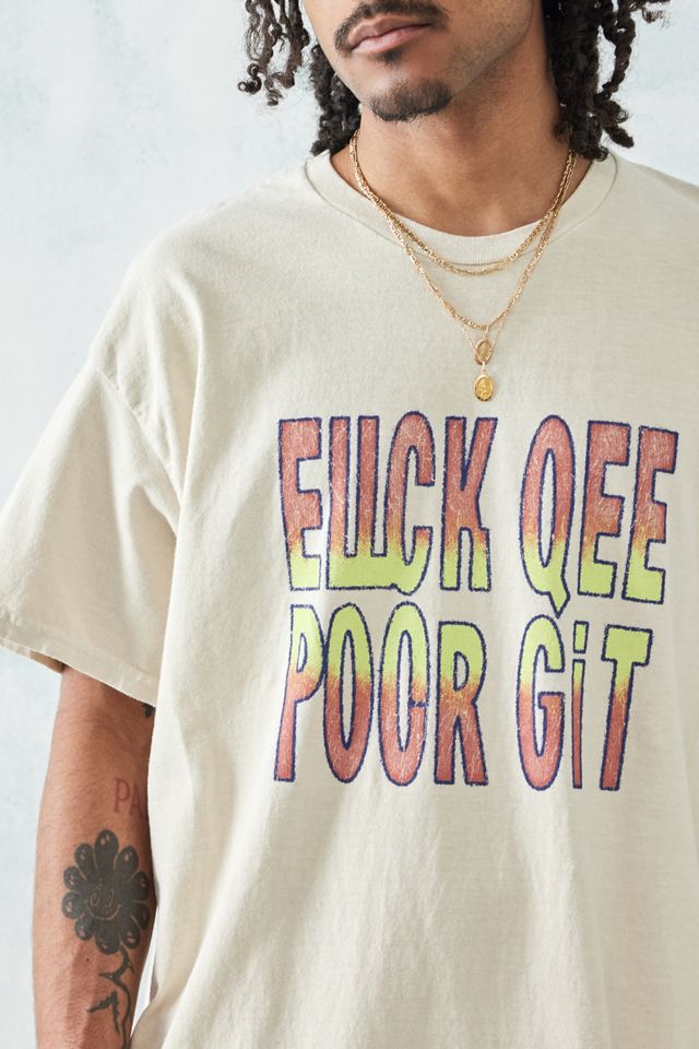 Camiseta Plegable UO F*ck Off #4