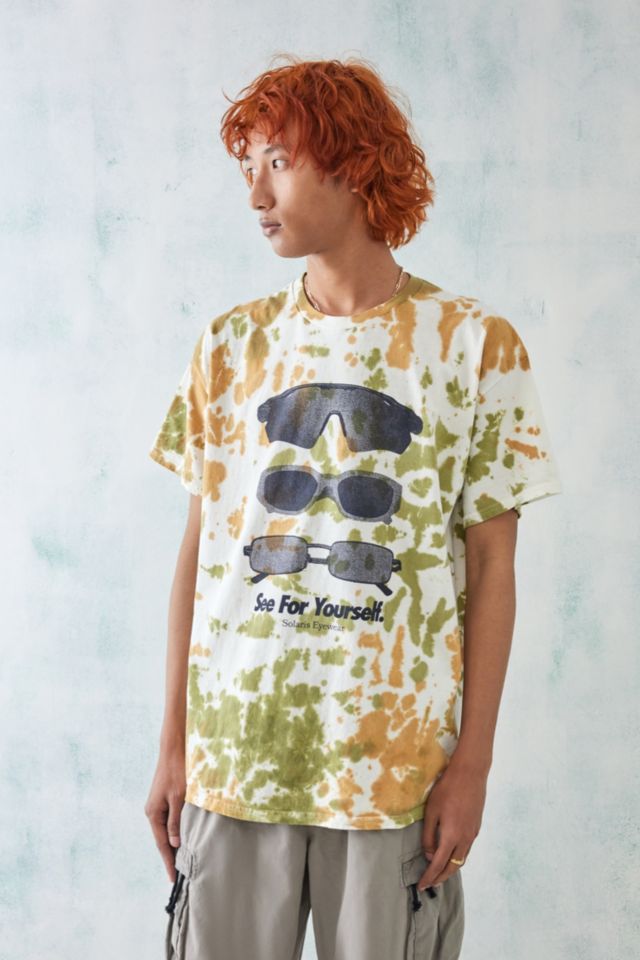 Tie Dye Designs: Bleach Camouflage Shirt 