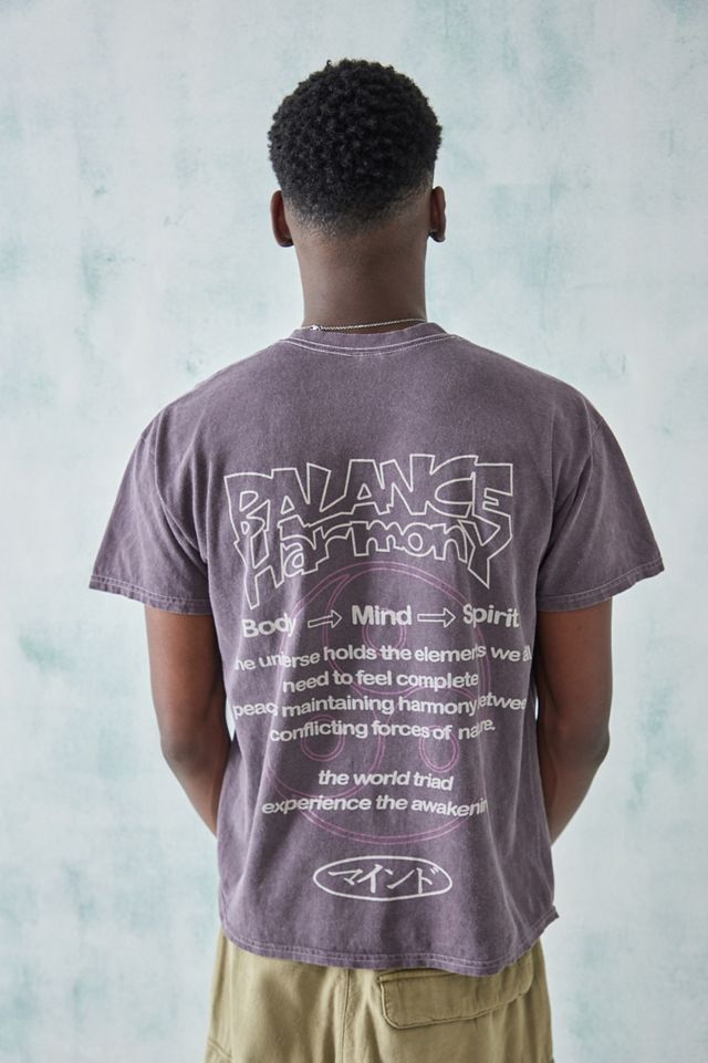 T-shirt UO Plum Balance Harmony #3