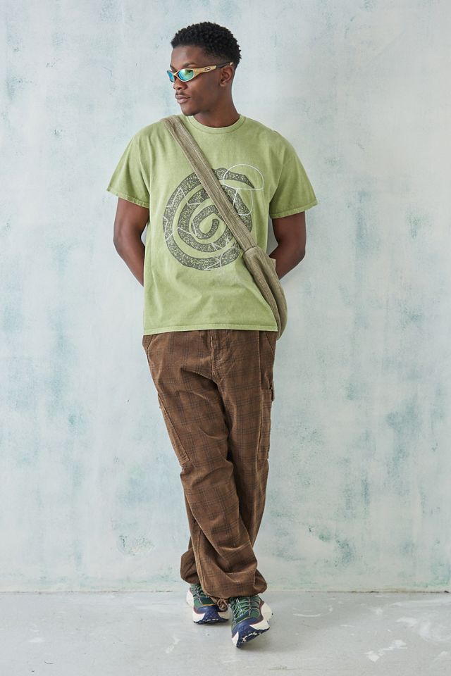 T-shirt UO vert Same Sh*t #2