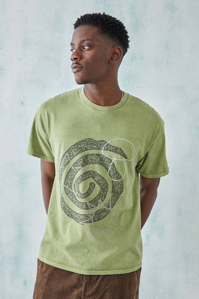 T-shirt UO vert Same Sh*t #3