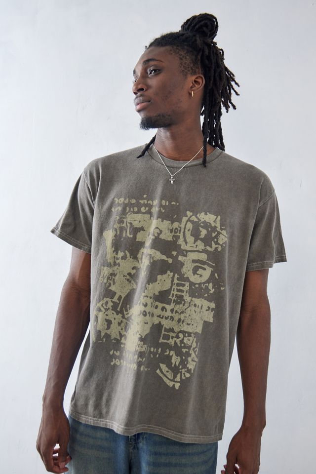 UO Brown Distressed T-Shirt #1