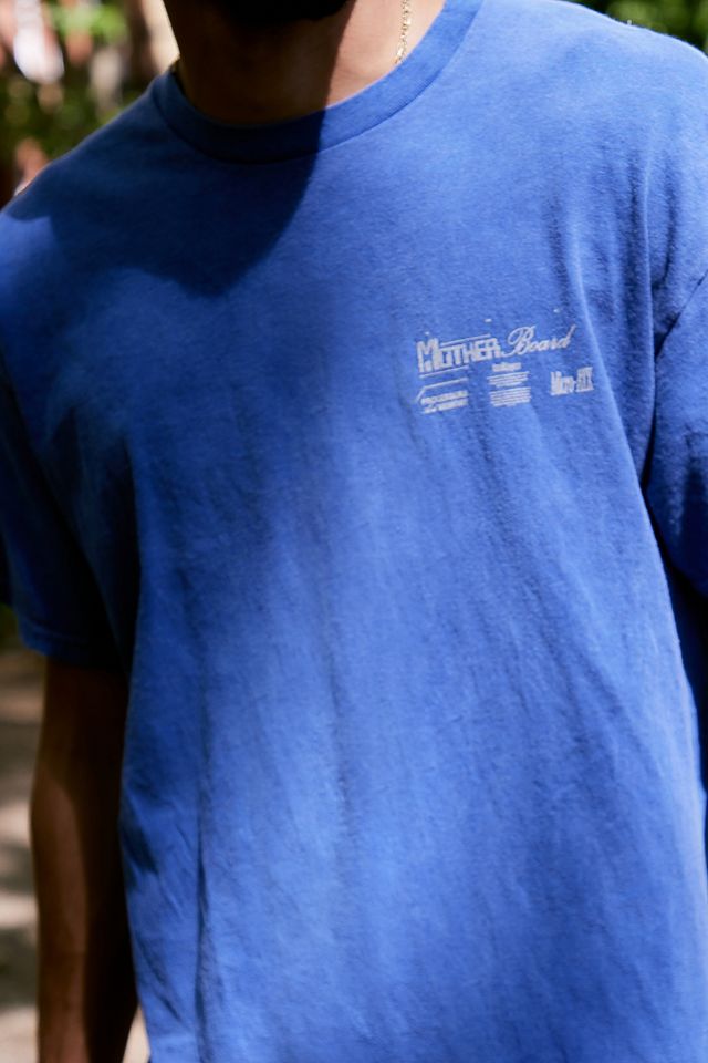 UO Blue Motherboard T-Shirt  #3