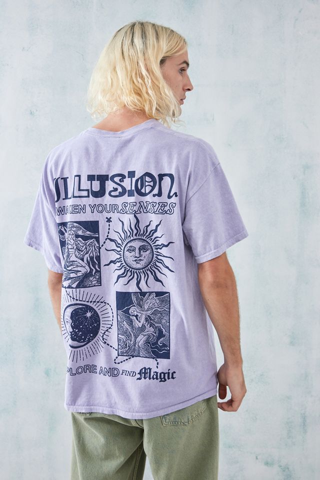 UO - T-shirt Illusion violet  #3