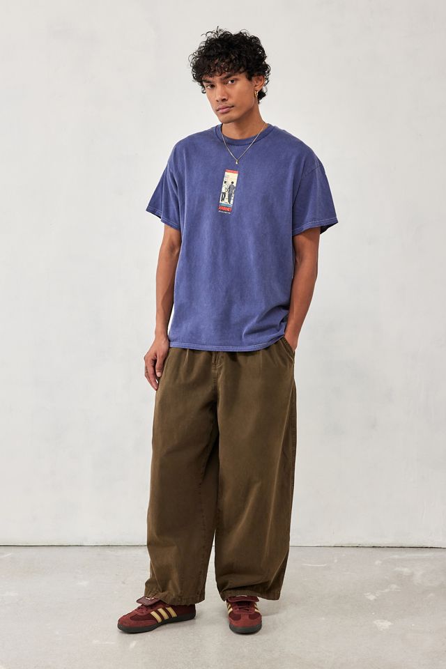 T-shirt UO Navy Kyoto Town #3