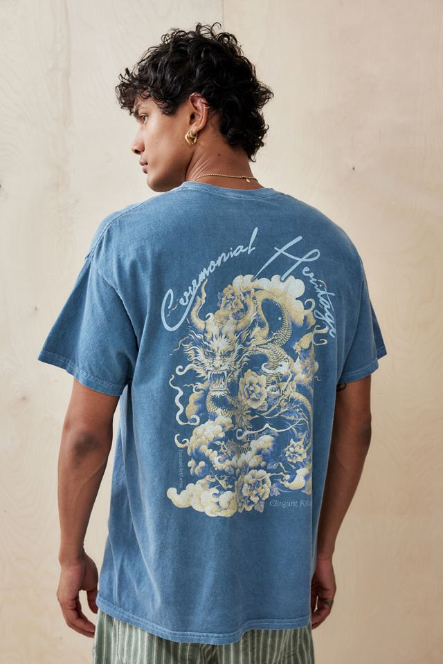 UO Blue Dragon T-Shirt  #3