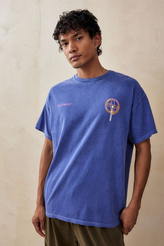 UO Blue Alchemy Skate T-Shirt #1
