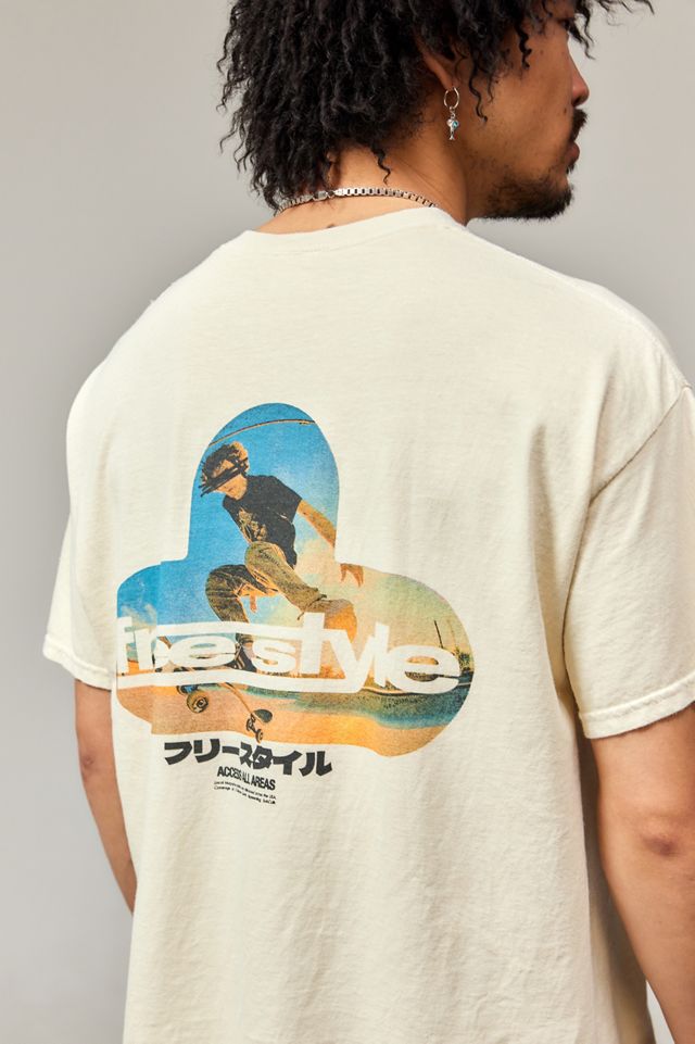 UO Ecru Freestyle T-Shirt  #3
