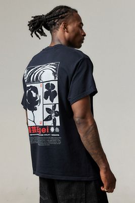 UO Black Engei Flower T-Shirt