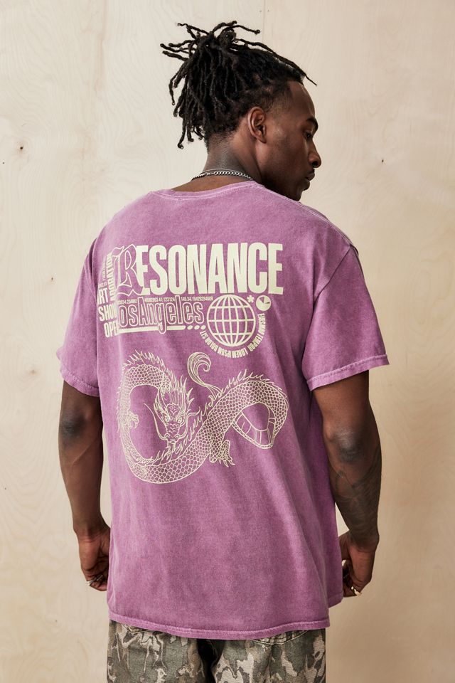 UO Burgundy Resonance T-Shirt #3