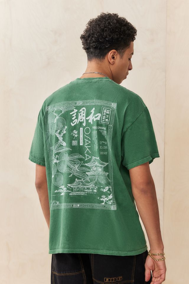 UO Green Osaka Fruit T shirt Urban Outfitters UK