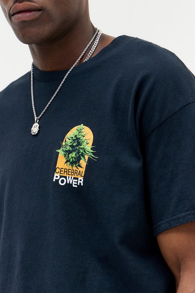 UO Schwarz Gehirn Baum T-Shirt #3