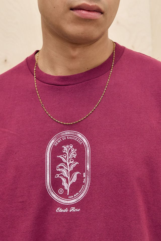 Maglietta UO Flores Bordeaux #3