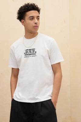 UO White 777 Spin T-Shirt - White M at - Urban Outfitters - Modalova