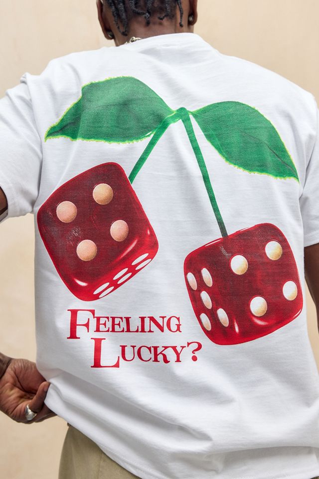 UO White Feeling Lucky T-Shirt #3