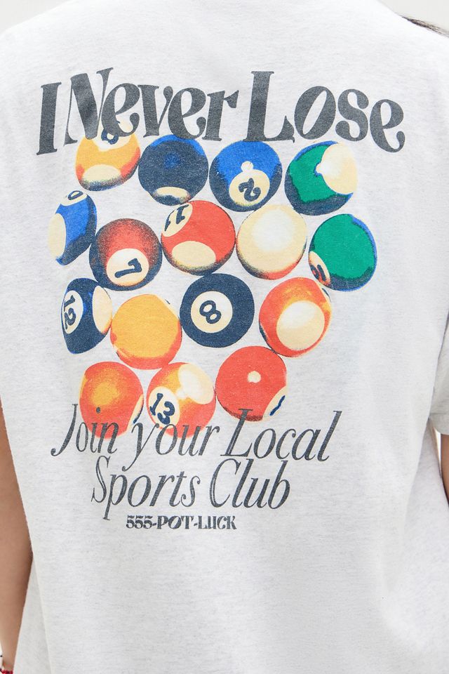 UO Grigio Melange I Never Lose T-Shirt #4