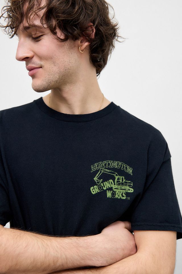 UO Black Groundworks Digger T-Shirt #1
